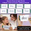 Think2Master Premium 186 Laminated Alphabet, Sight Words & Phonics Flash