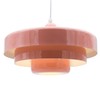DoungRos Pink Pendant Light Mid Century Pendant Lamp Nordic Pendant
