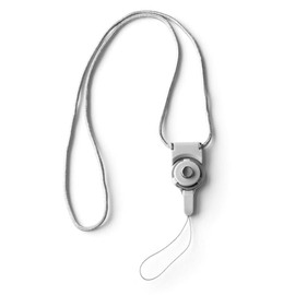 trage.band® Textile Carrying Straps, Long and Short, grey