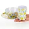 COM-FOUR® 3-Piece Tableware Set - Reusable, Reusable Tableware Made of