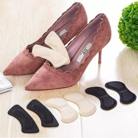 하이힐 구두 뒷꿈치 보호 패드 깔창 (HM0167) 발뒷꿈치아픔 발아치아픔 [블랙(일자형)] High Heel Shoe Heel Protection Pad Insole (HM0167) Heel Pain Arch Pain [Black (Straight Type)]