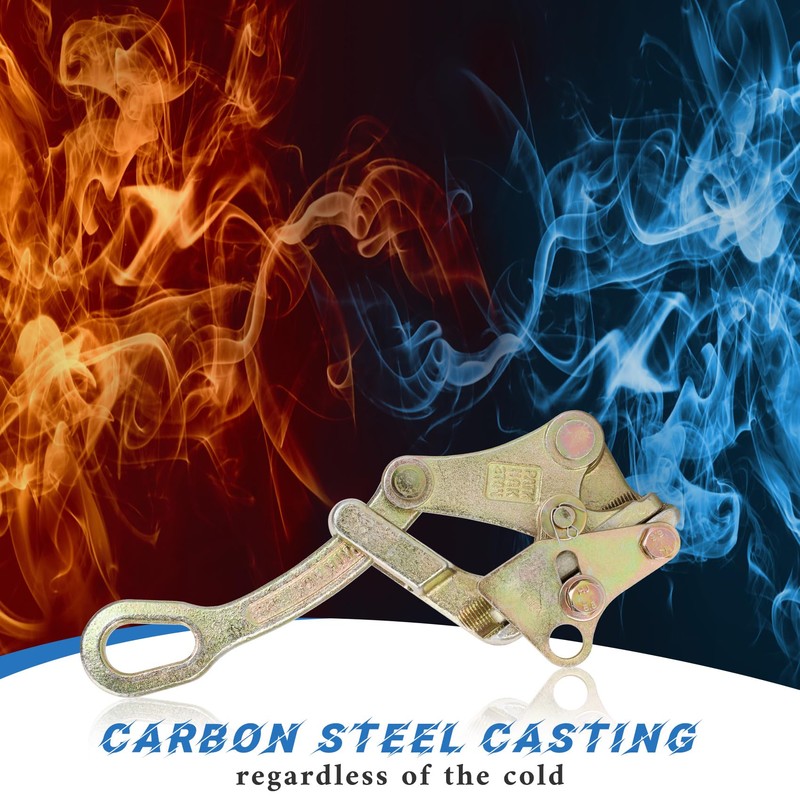 1T Cable Puller Grip,0.5/1/2/3T Wire Rope Pulling Clamp,Multifunctional Pulling Tightening