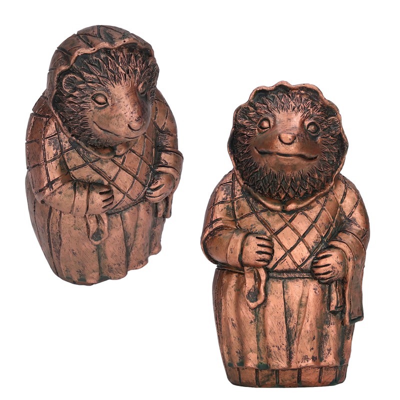 Hedgehog Garden Statue Hedgehog Shape Cute Appearance Resin Material Hedgehog