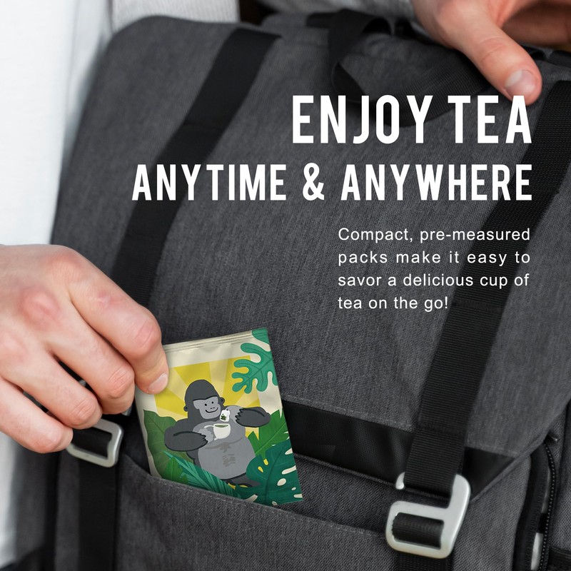 Fonming Tea Osmanthus Oolong Tea Quick Brew Drip Bags (hanging