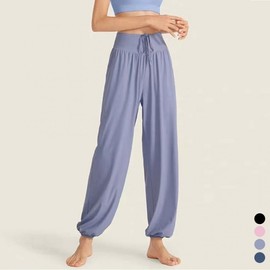 Yoga Pilates Jogger Harem Pants LM-0159 Violet Blue/L