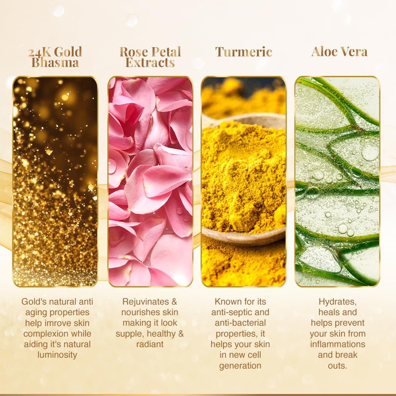 VLCC Natural Sciences Gold Facial Kit For Luminous & Radiant