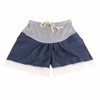 Maternity Denim Shorts Thin Soft Breathable Drawstring Fashionable Pregnancy Support