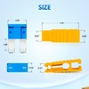 Nilight 105PCS Micro2 Fuse ATR APT Car Blade Fuses Assortment