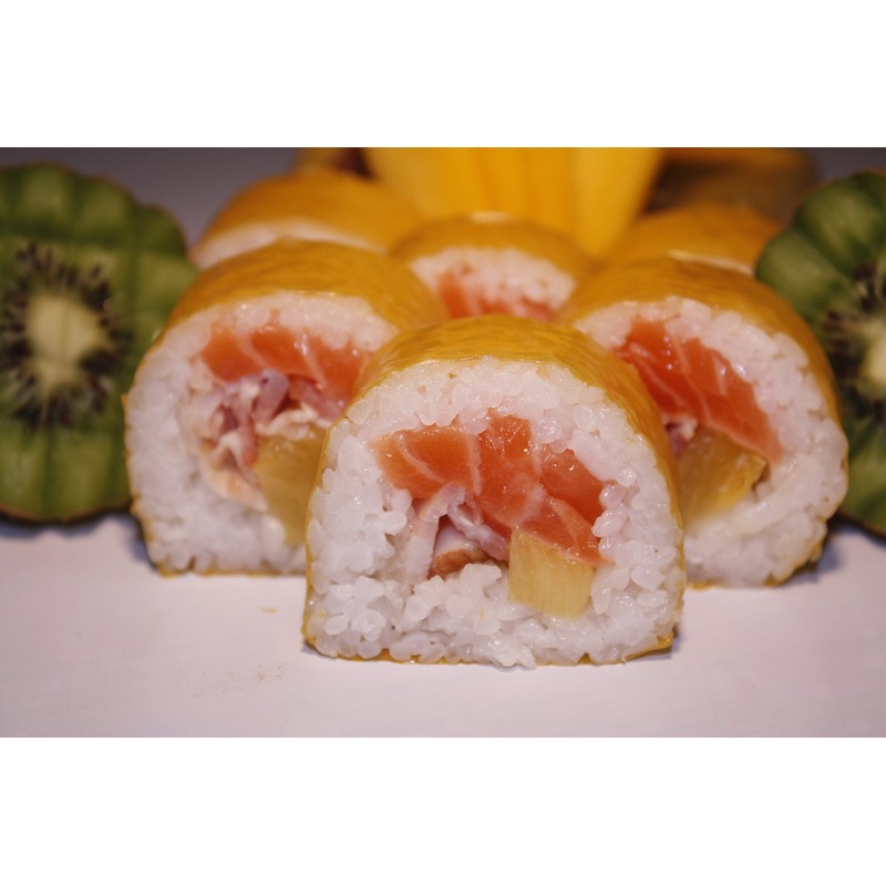 Pineapple Habanero Origami Sushi Wraps