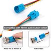 GUNGY Pressure Switch Connection Cable 19 mm Button Switch Waterproof
