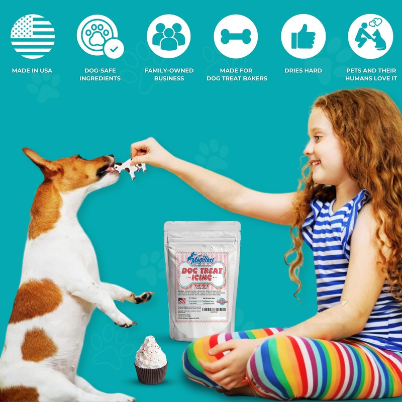 K9Cakery Magifrost Icing for Dog Treats - Create Vibrantly and
