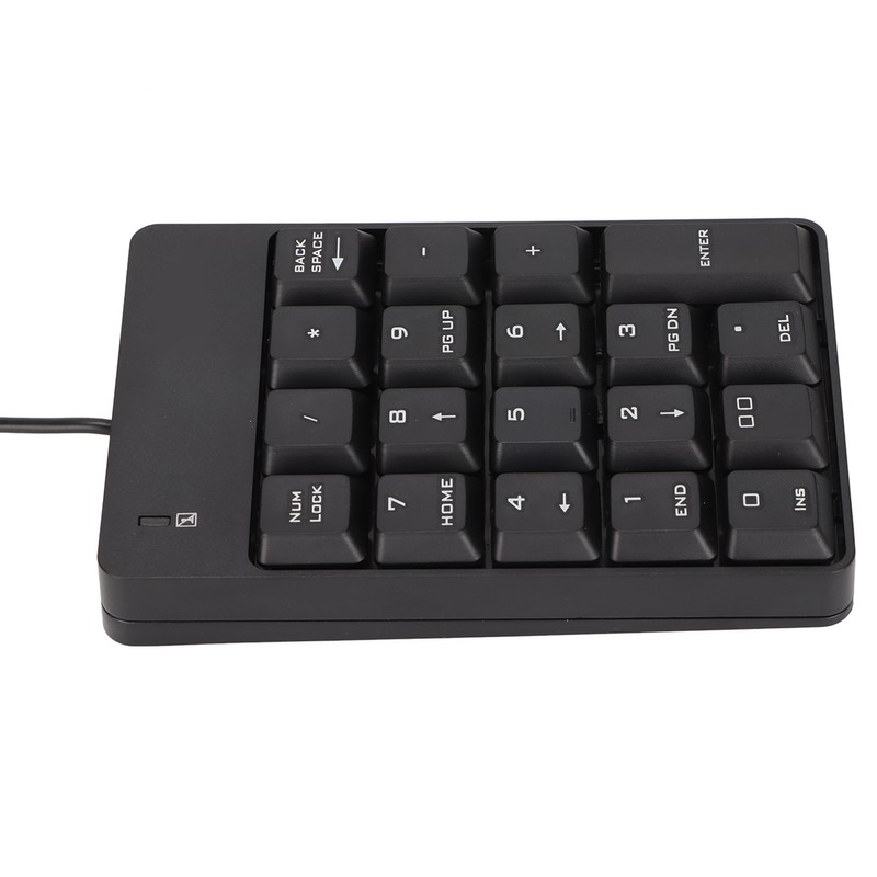 Number Pad Wired 19 Key USB Interface Drive Free Portable