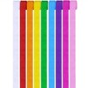 9 Rolls Crepe Paper Craft Streamers Hanging Rainbow Crepe Paper
