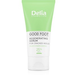 Delia Cosmetics Good Foot - Regenerating Foot Serum - Hydration and Regeneration - Smoothes and Tightens - Cracked Heel Skin - 60ml