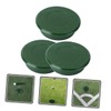 Gatuida 3pcs Golf Cup Cover Durable Plastic Putting Hole Protectors