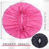Extra Large Shower Caps for Braids, 2 Pcs Waterproof Shower