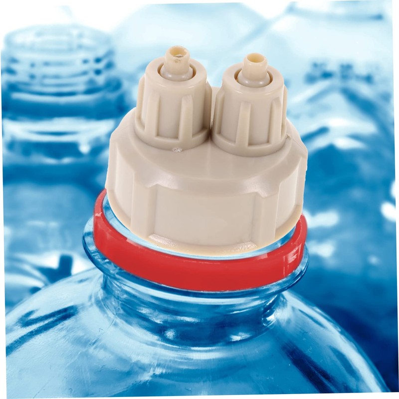 SHOWERORO 4Pcs Quick Screw Cap DIY Generator Bottle Kit for