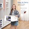 Clothes Storage Bags, Foldable Thick Fabric Blanket Storage Boxs, Large