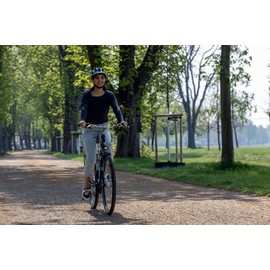 ABUS Youn-I MIPS Kids Helmet - Modern Bike Helmet for Children - for Girls and Boys - Black, Size S
