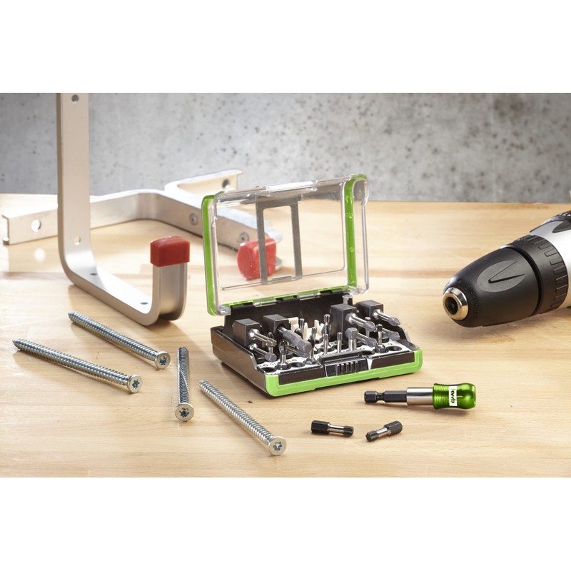 kwb Bitbox Extreme Force 165510 (28 Piece 26 Impact-Resistant Bits
