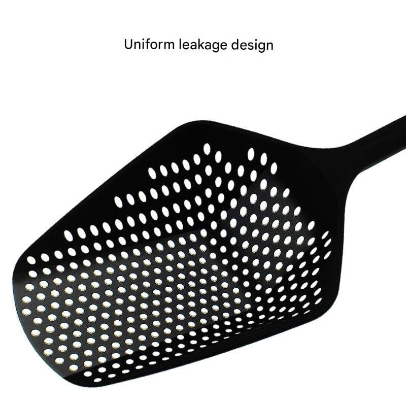 No-Stick Drain Colanders Shovel Strainers Vegetable Water Leaking Kitchen Utensil