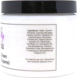 Eclectic Lady Wild Rose Satin and Silk Cream, Body Cream, Body Lotion, 16 oz - Shea Butter, Aloe, Silk Amino Acids, Vitamin E, Phthalate-Free, Handcrafted in USA - Perfect For Women