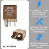 Set of 4-95230-2P030 High-Performance 12V 35A 4-Pin Relays Compatible for