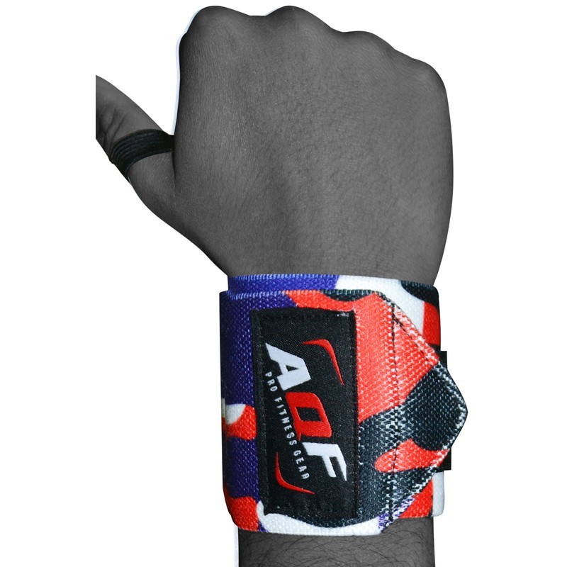 AQF Power Weight Lifting Wrist Wraps Supports Gym Training Fist