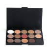 Eyeshadow Palette 15 Colours Vanity Case with Make-Up - Colourful