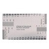 Guitar Tool Set Including Sander Radius Gauge String Action Ruler