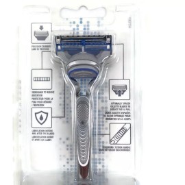 Gillette SkinGuard Razor + 1 Blade Refill for Men with Sensitive Skin and Razor.