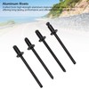 4PCS Aluminum Rosette Rivets High Strength Rustproof Long Lasting Replacement