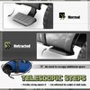 75413-01A Truck Bed Step Retractable Step Side Step Compatible with