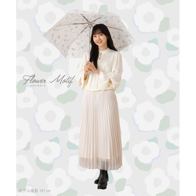 aquas hack 10002057 Folding Umbrella, Rain Umbrella, Floral Print, Brand,