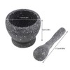 Mortar Pestle Set, Garlic Grinder Spices Herbs Mortar,Manual Plastic Garlic
