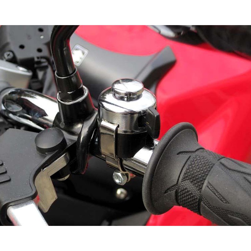 Alchemy Parts Miller Replica Chrome Motorbike Horn Headlight Dip Switch