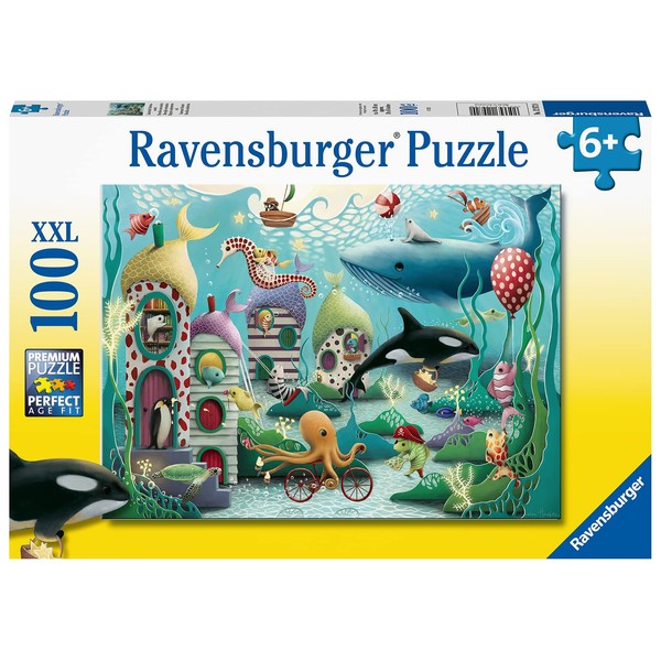 Ravensburger Underwater Wonders 100 Piece Jigsaw Puzzle with Extra Large