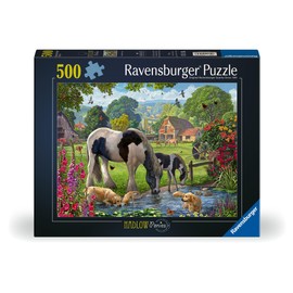 Ravensburger Hadlow Ponies 500 piece Jigsaw Puzzle for Adults and Kids Age 10 and Up