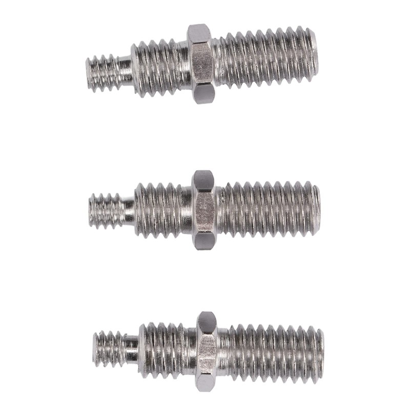 ASHATA Tripod Screw, 3pcs 3/8 to 1/4 Convert Tripod Screw