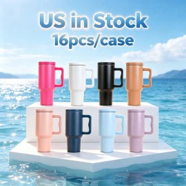 40 OZ Dishwasher Safe Water Bottle 40 OZ Snow Globe Tumblers for Home Office Outdoor Daily Usecolor: 16pcs mixed, capacity: 40 oz