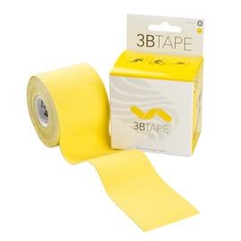 3B Scientific Yellow Cotton Rayon Fiber Kinesiology Tape, 16.5' Length x 2" Width