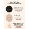 JUNG SAEM MOOL Cushion Puff Natural Cover Puff for Smooth