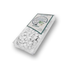 Biblical Myrrh Scented Frankincense Jerusalem Greek Orthodox Church Grade Incense Aromatic Resin Tears for Burner from Holy Land (120g (4.2oz)