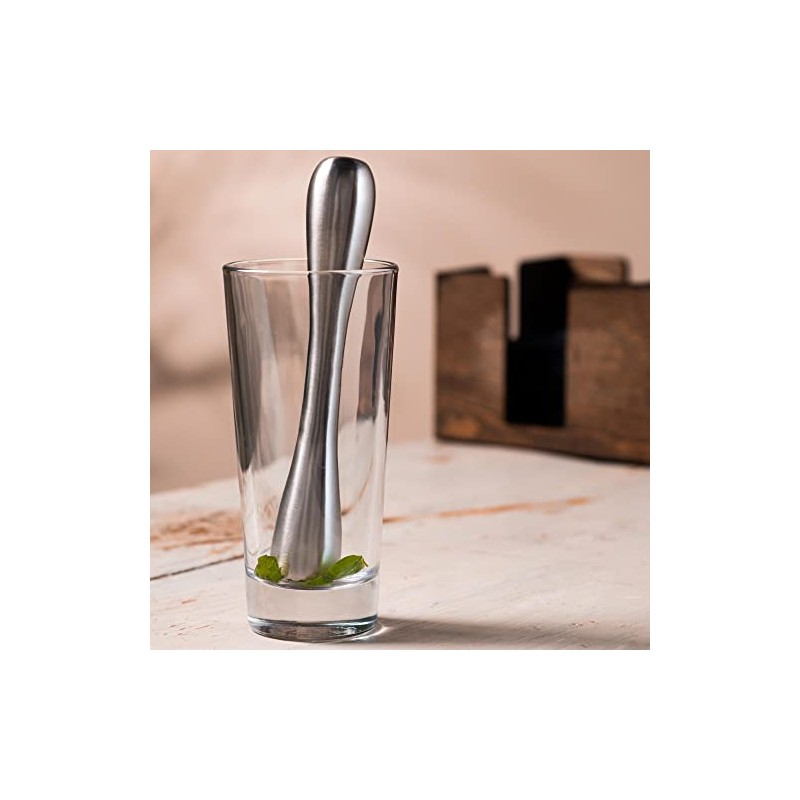 Stainless Steel Muddler by bar@drinkstuff | Modern Stylish Design Perfect