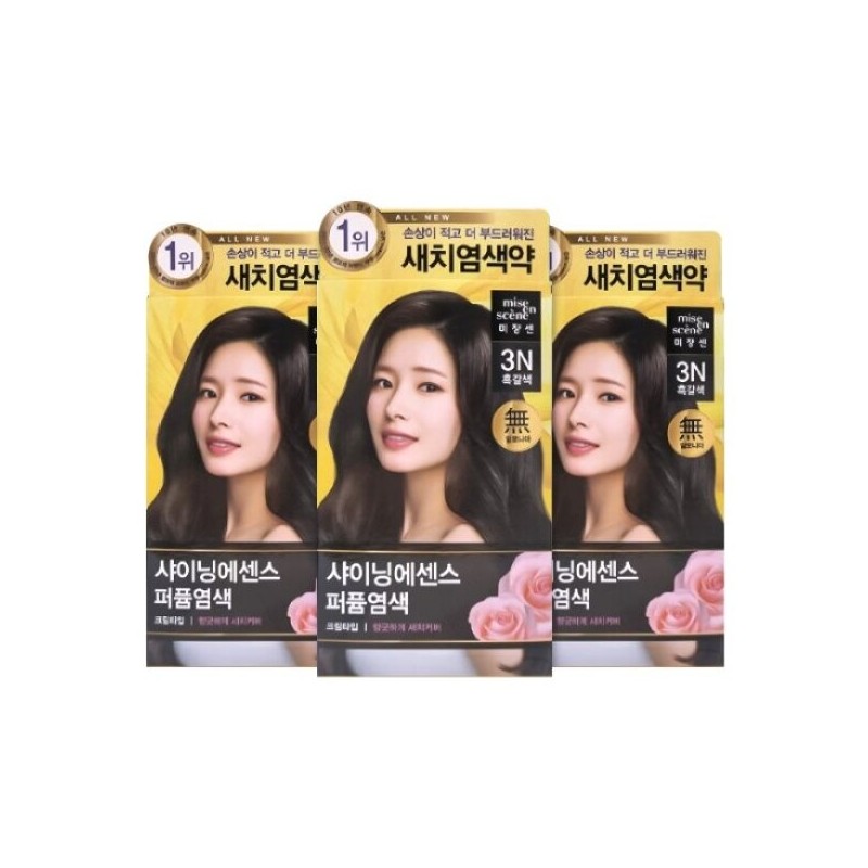 Mise en Scene All New Shining Essence Hair Dye 3N