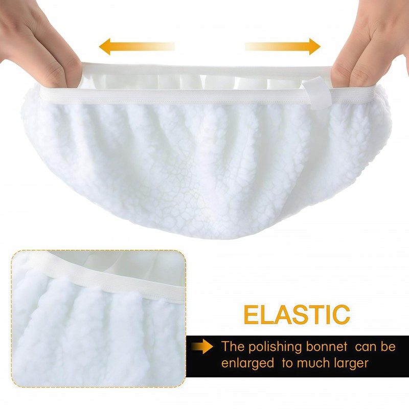 5 Pcs 10 INCH Polisher Polish Pad Polishing Buffling Car