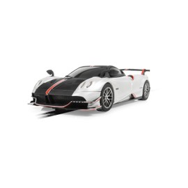 Scalextric Metallic Pearl White, C4399 Pagani Huayra BC Roadster, Slot Car-Street & Rally