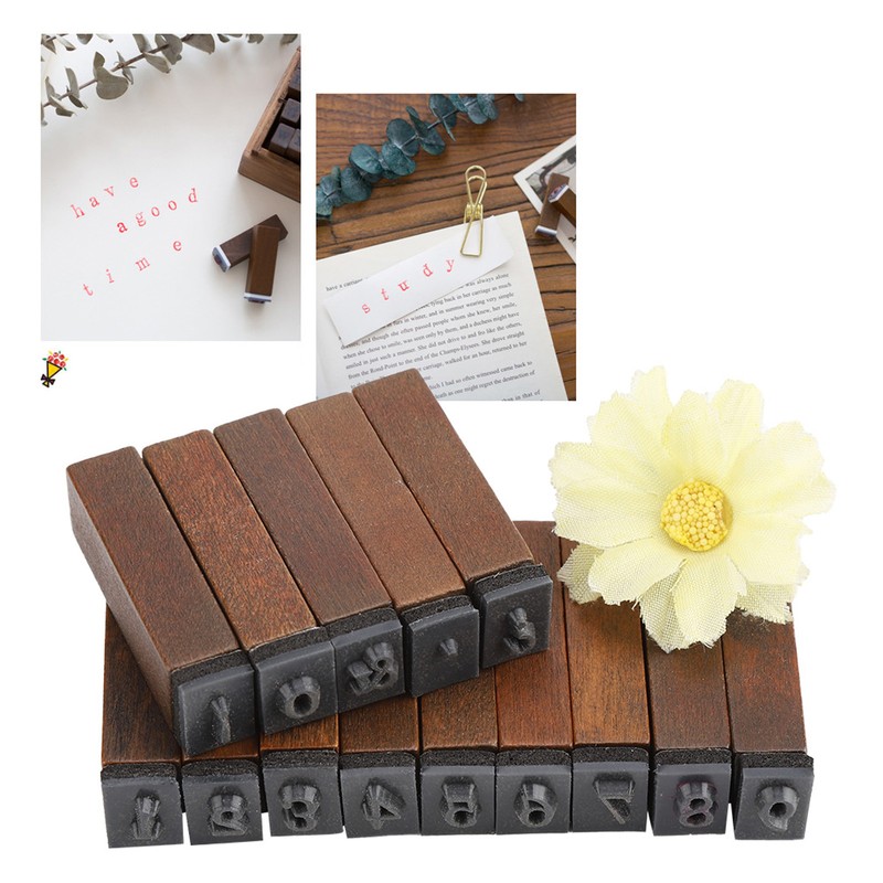 70 Pcs Stamps Set Comfortable Touch Anti Slip Letters Numbers