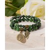 Farfume Chakra Bracelet Real Stones, Real Stones Gemstone Bracelet for
