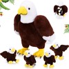 Lenwen 5 Pcs Eagle Stuffed Animal Bulk 1 Plush Mommy